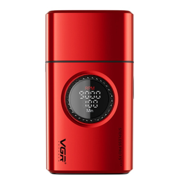 Електробритва VGR V-378 RED Шейвер Подвійне Лезо + Тример Регулювання Потужності 7000-9000 RPM LED Display Електробритва VGR V-378 RED Шейвер Подвійне Лезо + Тример Регулювання Потужності 7000-9000 RPM LED Display