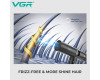 Фен профессиональный VGR V-401 RED, 40 уровней обдува 7000 - 11000 RPM, 40 уровней температуры 60°C - 100°C, 3 насадки