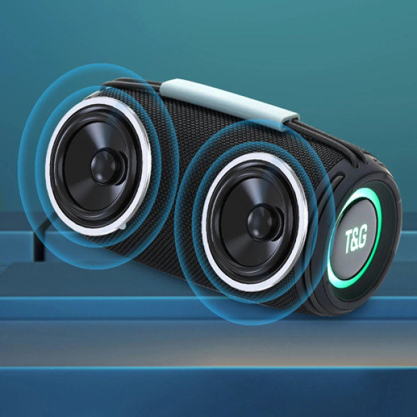 Bluetooth-Колонка TG657 с RGB Подсветкой Speakerphone Радио Black;Bluetooth-Колонка TG657 с RGB Подсветкой Speakerphone Радио Black; Bluetooth-Колонка TG657 с RGB Подсветкой Speakerphone Радио Black;Bluetooth-Колонка TG657 с RGB Подсветкой Speakerphone Радио Black;