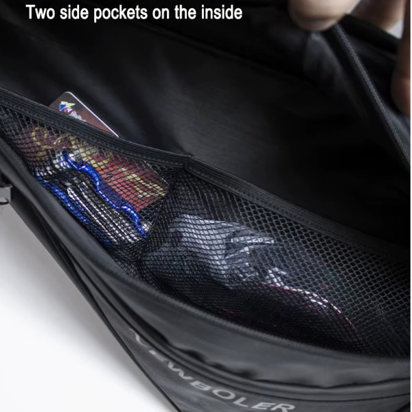 Велосипедний Бардачок BG-0853 Трикутний XXL Під Раму Велосипедний Бардачок BG-0853 Трикутний XXL Під Раму