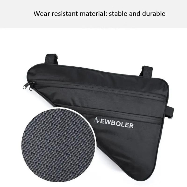 Велосипедний Бардачок BG-0853 Трикутний XXL Під Раму Велосипедний Бардачок BG-0853 Трикутний XXL Під Раму