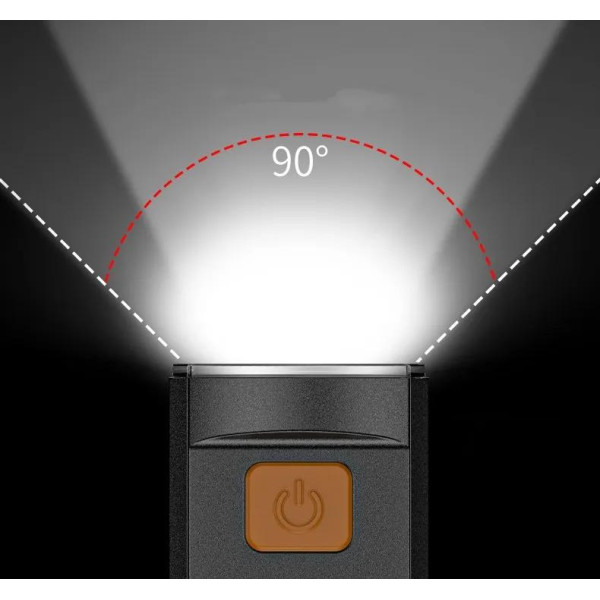Велосипедна Фара 604-LED 100 Люмен Type-C Велосипедна Фара 604-LED 100 Люмен Type-C