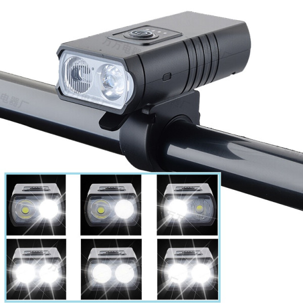 Велосипедна Фара F0-60-2T6 6 Режимів Type-C Велосипедна Фара F0-60-2T6 6 Режимів Type-C
