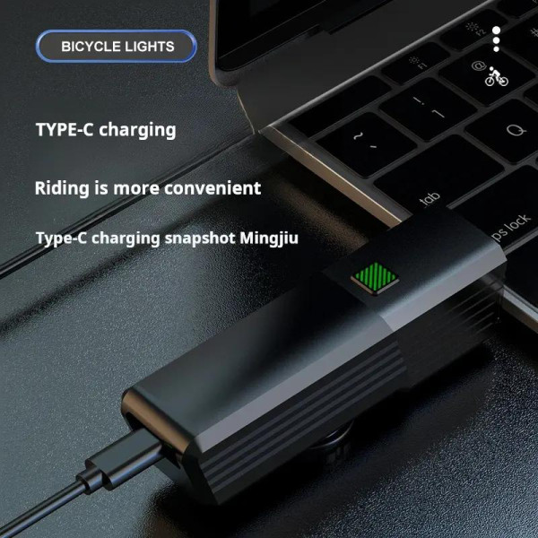 Велосипедна Фара BL-2502-TX3 3 Режими Роботи Type-C Велосипедна Фара BL-2502-TX3 3 Режими Роботи Type-C