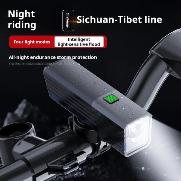 Велосипедна Фара BL-2024-4-XPG Індикатор Зарядки Type-C Велосипедна Фара BL-2024-4-XPG Індикатор Зарядки Type-C