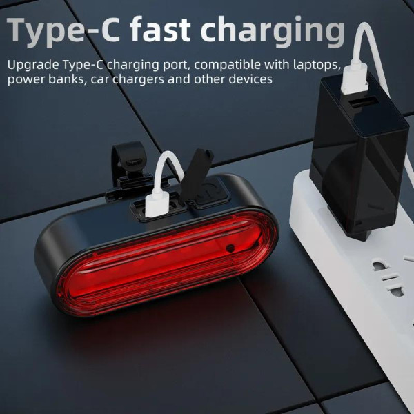 Велосипедний Стоп-Сигнал AH20-7SMD З Указівниками Поворотів Велосипедний Стоп-Сигнал AH20-7SMD З Указівниками Поворотів