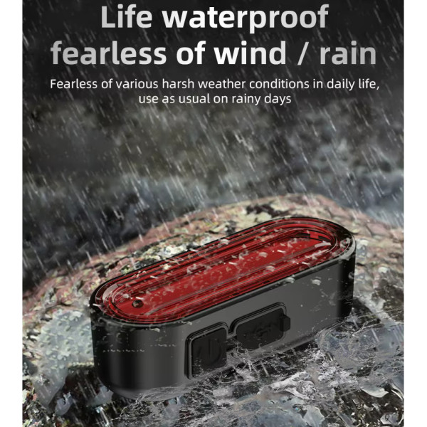 Велосипедний Стоп-Сигнал AH20-7SMD З Указівниками Поворотів Велосипедний Стоп-Сигнал AH20-7SMD З Указівниками Поворотів