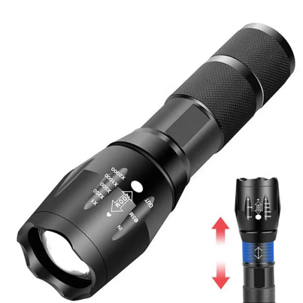 Ліхтар R5-2XPE White+Red 1х18650/3xAAA ЗУ USB Zoom Box Ліхтар R5-2XPE White+Red 1х18650/3xAAA ЗУ USB Zoom Box