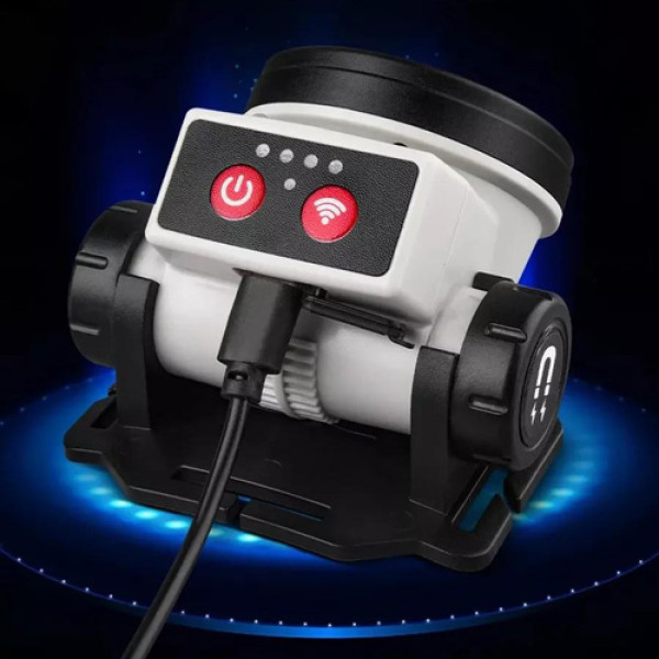 Ліхтар Налобний PLD-LY004-XPE+COB Motion Sensor Li-Ion Акумулятор Індикація Заряду Магніт ЗП Type-C Box Ліхтар Налобний PLD-LY004-XPE+COB Motion Sensor Li-Ion Акумулятор Індикація Заряду Магніт ЗП Type-C Box