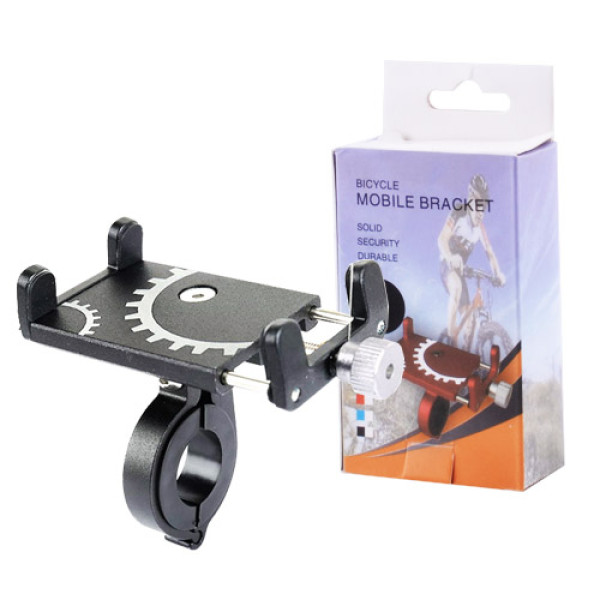 Велосипедний Тримач Телефона BG-087 Алюмінієвий На Кермо Велосипеда Мопеда Самоката Велосипедний Тримач Телефона BG-087 Алюмінієвий На Кермо Велосипеда Мопеда Самоката
