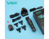 Тример VGR V-880T BLACK EXTERNAL ROTOR MOTOR MIM BLADE 4 Насадки Док-Станція Тример VGR V-880T BLACK EXTERNAL ROTOR MOTOR MIM BLADE 4 Насадки Док-Станція