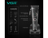 Акумуляторна Машинка Для Стрижки Clipper VGR V-880C BLACK EXTERNAL ROTOR MOTOR MIM BLADE 11 Насадок Док-Станція