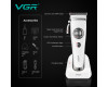 Акумуляторна Машинка Для Стрижки Clipper VGR V-880C WHITE EXTERNAL ROTOR MOTOR MIM BLADE 11 Насадок Док-Станція
