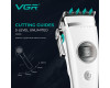 Акумуляторна Машинка Для Стрижки Clipper VGR V-880C WHITE EXTERNAL ROTOR MOTOR MIM BLADE 11 Насадок Док-Станція