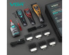 Акумуляторна Машинка Для Стрижки Clipper VGR V-668 VECTOR MOTOR 8000-11000 RPM 6 Насадок LED Display Акумуляторна Машинка Для Стрижки Clipper VGR V-668 VECTOR MOTOR 8000-11000 RPM 6 Насадок LED Display
