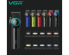 Акумуляторна Машинка Для Стрижки VGR V-001 BLACK 10 Насадок 9000 RPM 4600 mAh LED Light LED Display Акумуляторна Машинка Для Стрижки VGR V-001 BLACK 10 Насадок 9000 RPM 4600 mAh LED Light LED Display