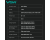 Акумуляторна Машинка Для Стрижки VGR V-001 BLACK 10 Насадок 9000 RPM 4600 mAh LED Light LED Display Акумуляторна Машинка Для Стрижки VGR V-001 BLACK 10 Насадок 9000 RPM 4600 mAh LED Light LED Display