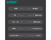 Акумуляторна Машинка Для Стрижки VGR V-003 GREEN 6 Насадок TURBO Режим 9000 RPM Керамічне Лезо LED Display Акумуляторна Машинка Для Стрижки VGR V-003 GREEN 6 Насадок TURBO Режим 9000 RPM Керамічне Лезо LED Display