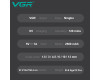 Акумуляторна Машинка Для Стрижки VGR V-015 6 Насадок з Магнітами VECTOR MOTOR 9000 RPM LED Display Акумуляторна Машинка Для Стрижки VGR V-015 6 Насадок з Магнітами VECTOR MOTOR 9000 RPM LED Display