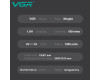 Набір для стриження VGR 6 в 1 V-102, 14 насадок, LED display