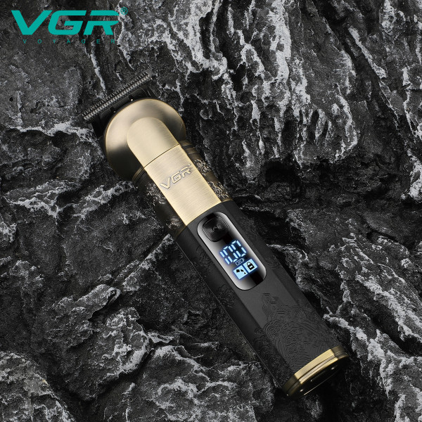 Тример VGR V-296, 4 насадки, LED display