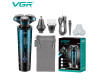 Електробритва VGR 3 в 1 V-303 3 Насадки IPX7 LED Display Електробритва VGR 3 в 1 V-303 3 Насадки IPX7 LED Display