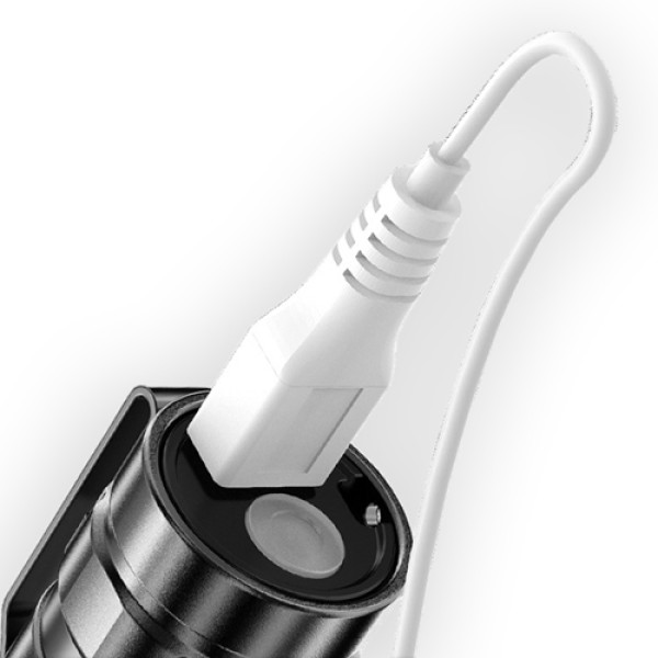 Ліхтар X8-XPE Li-Ion Акумулятор Затискач ЗП microUSB Ліхтар X8-XPE Li-Ion Акумулятор Затискач ЗП microUSB