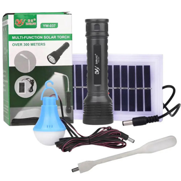 Ліхтар YW-037-3W 1 Лампа 3W Гнучка Led Лампа Li-Ion Акумулятор Сонячна Батарея Box