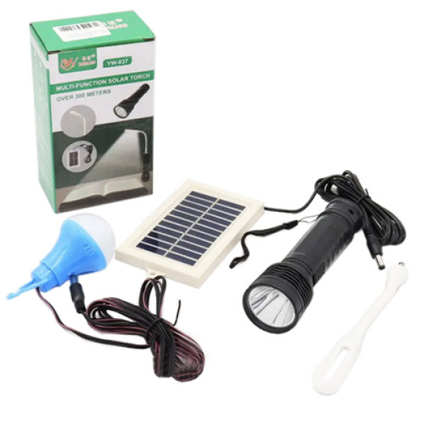 Ліхтар YW-037-3W 1 Лампа 3W Гнучка Led Лампа Li-Ion Акумулятор Сонячна Батарея Box