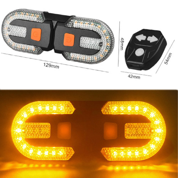 Велосипедний Стоп Поворот FY-1825 З Дистанційним Пультом LED