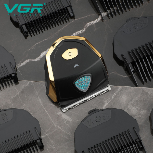 Акумуляторна Машинка Для Стрижки VGR V-910 9 Насадок IPX7 Акумуляторна Машинка Для Стрижки VGR V-910 9 Насадок IPX7