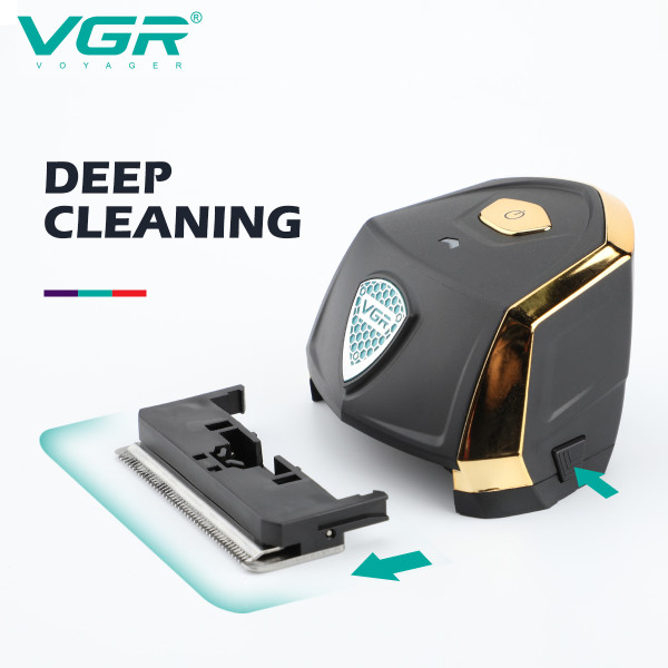 Акумуляторна Машинка Для Стрижки VGR V-910 9 Насадок IPX7 Акумуляторна Машинка Для Стрижки VGR V-910 9 Насадок IPX7