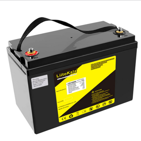 Акумулятор LiFePO4, LiitoKala, 12V 100Ah, BMS smart плата
