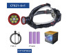 Ліхтар Налобний CT021 6+1 ULTRA LED 3x18650 Power Bank ЗП Type-C