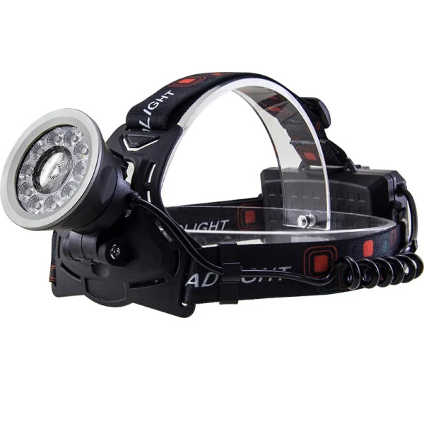 Ліхтар Налобний CT021 10+1 ULTRA LED 3x18650 Power Bank ЗП Type-C