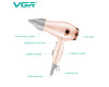 Фен складной VGR V-432 PINK, 3 уровня обдува, низкий уровень шума, 1200 Вт