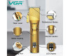 Акумуляторна Машинка Для Стрижки Clipper VGR V-280 GOLD 6 Насадок LED Display Акумуляторна Машинка Для Стрижки Clipper VGR V-280 GOLD 6 Насадок LED Display