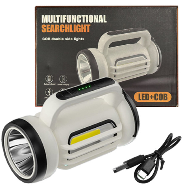 Ліхтар Портативний CH-22023-COB Power Bank Li-Ion Акумулятор ЗУ Type-C Box Ліхтар Портативний CH-22023-COB Power Bank Li-Ion Акумулятор ЗУ Type-C Box