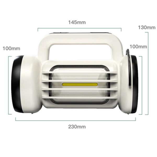 Ліхтар Портативний CH-22023-COB Power Bank Li-Ion Акумулятор ЗУ Type-C Box Ліхтар Портативний CH-22023-COB Power Bank Li-Ion Акумулятор ЗУ Type-C Box