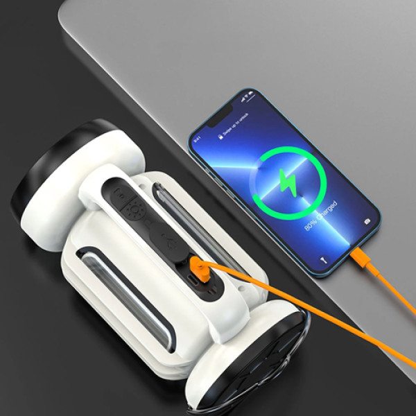 Ліхтар Портативний CH-22023-COB Power Bank Li-Ion Акумулятор ЗУ Type-C Box Ліхтар Портативний CH-22023-COB Power Bank Li-Ion Акумулятор ЗУ Type-C Box