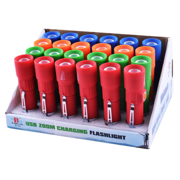 Ліхтар 416-XPE Li-Ion Акумулятор Zoom ЗУ USB Ліхтар 416-XPE Li-Ion Акумулятор Zoom ЗУ USB