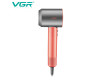 Фен профессиональный VGR V-440 PINK, 3 уровня обдува, 3 уровня температуры, 11000 RPM 3 насадки