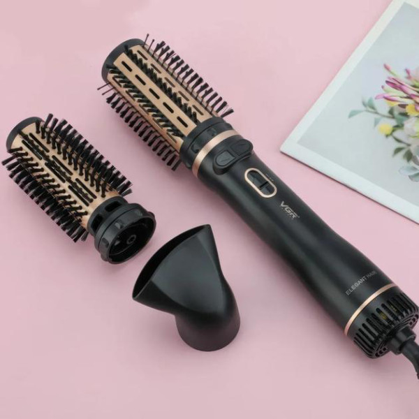 Фен стайлер для укладки и завивки волос VGR V-496 3 в 1, Professional, 1000 Вт