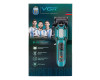 Акумуляторна Машинка Для Стрижки VGR V-600 GREEN 6 Насадок Регулятор Висоти LED Display 7000 RPM