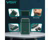 Електробритва VGR V-390 шейвер GREEN, висувний тример