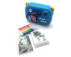 Фотоапарат дитячий миттєвого друку YT008, BLIUE DINOSAUR із підтримкою microSD card, 3Y+