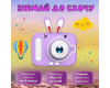 Фотоапарат дитячий X900 Rabbit, purple