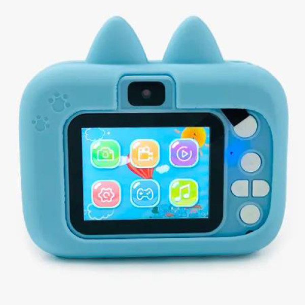 Фотоапарат дитячий X900 Cat, blue