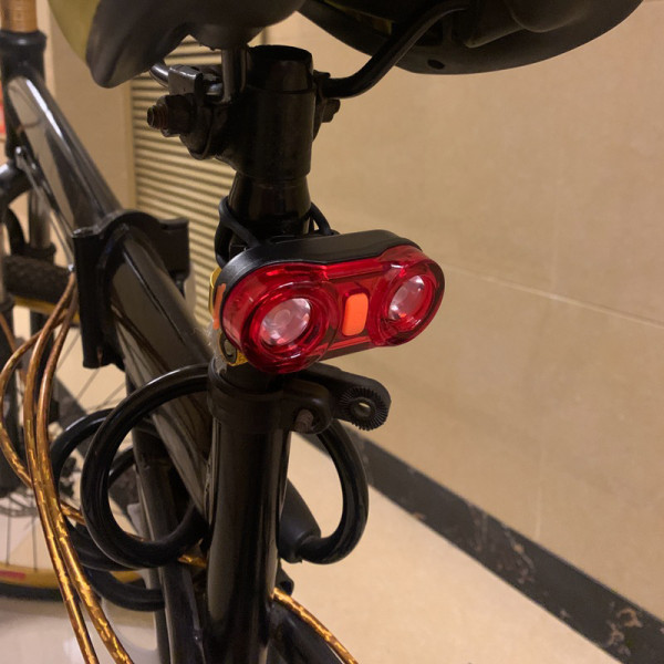 Велосипедный Стоп Фонарь DMFL-535-2LED 8 Режимов Li-Ion Аккумулятор Type-C Велосипедный Стоп Фонарь DMFL-535-2LED 8 Режимов Li-Ion Аккумулятор Type-C