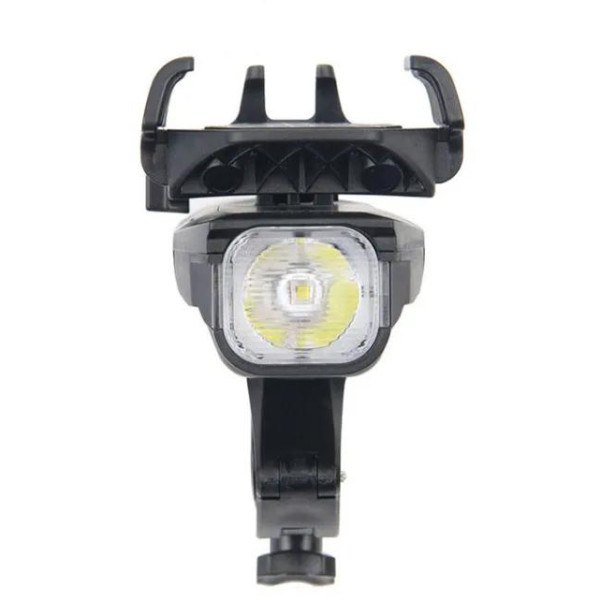 Велосипедна Фара BG-1951/HJ-068 З Сигналом та Тримачем Телефона 5 Режимів Велосипедна Фара BG-1951/HJ-068 З Сигналом та Тримачем Телефона 5 Режимів